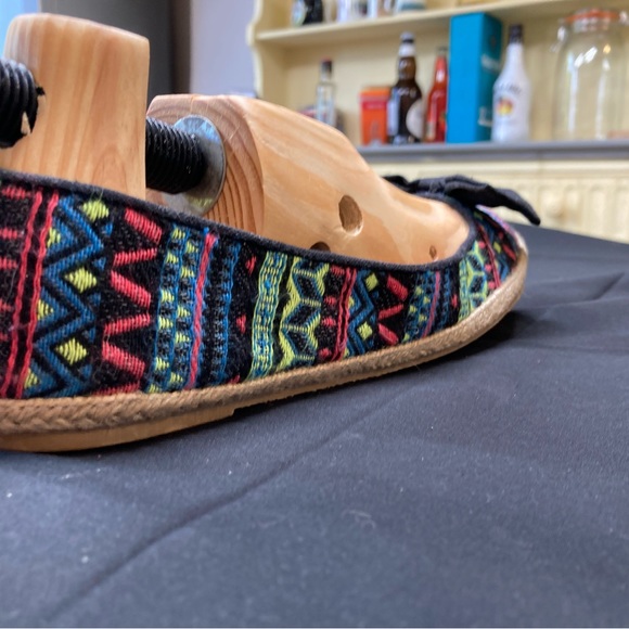 *DUNE HEAD OVER HEELS* Ladies CANVAS ESPADRILLE BALLET FLATS Multi UK6 RRP£45 - Picture 10 of 13